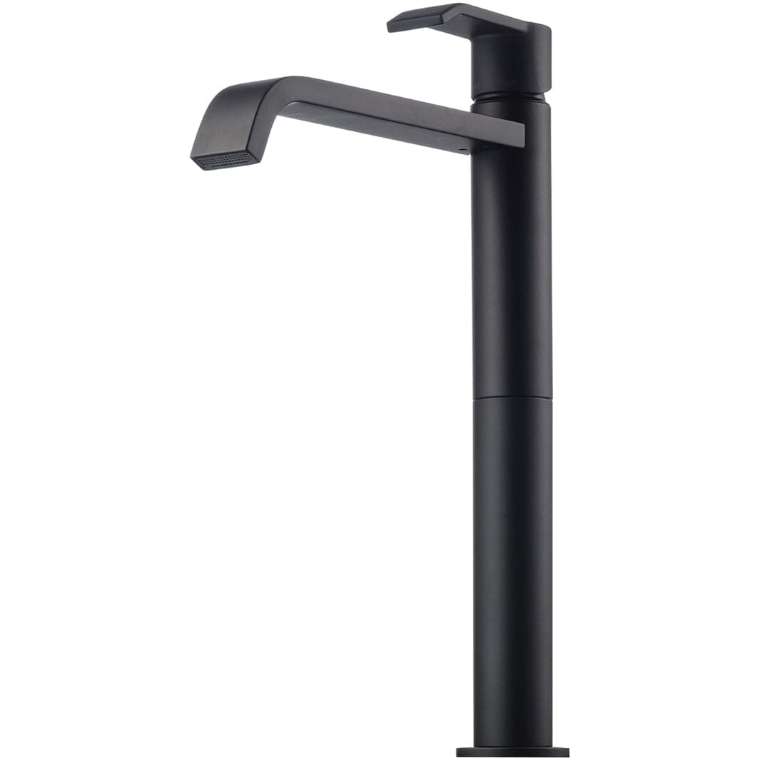 Tapwell VIC081 Høy Servantbatteri H312mm Svart matt Tapwell Servantbatteri TA-9424400