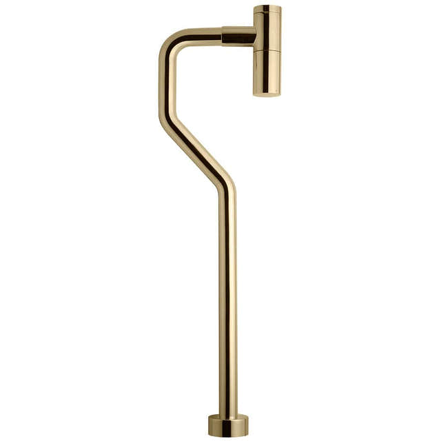 Tapwell XA200 Vannlås S-gulvavløp Ø32mm Oksiderende messing Tapwell Vannlås TA-9418598