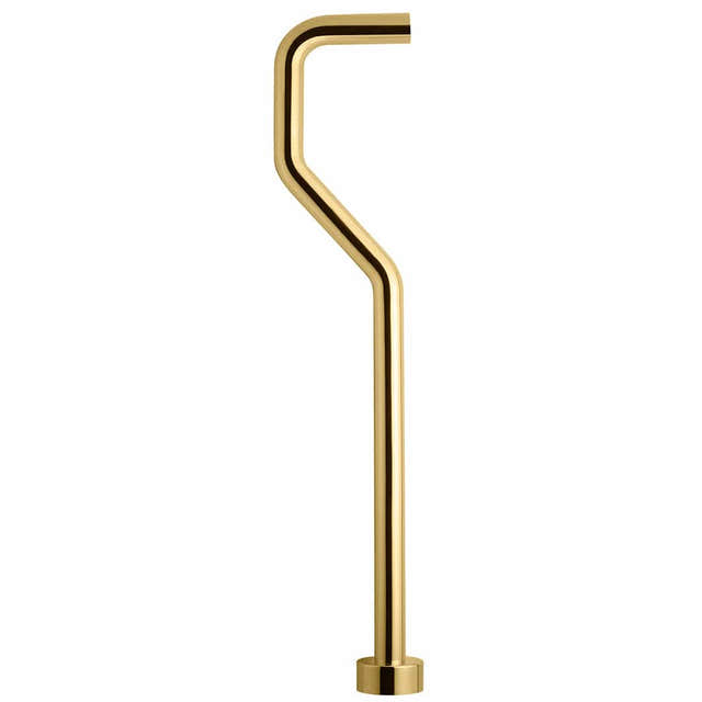 Tapwell XA22 S-Gulvrør for vannlås Ø32mm Honey gold Tapwell Vannlås TA-9419863