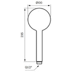 Tapwell ZDOC400 Orta CR Dusjhode