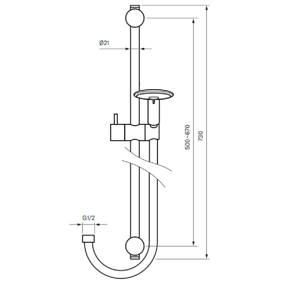 Tapwell ZSAL118 CR Prestige Dusjsett Krom Tapwell Dusjsett TA-8191061
