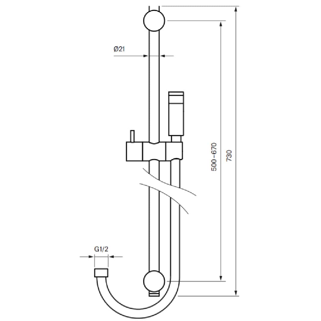 Tapwell ZSAL176 CR Poker Dusjsett Krom Tapwell Dusjsett TA-8191062