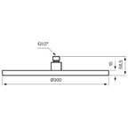 Tapwell ZSOF078 Taksil 300x300mm