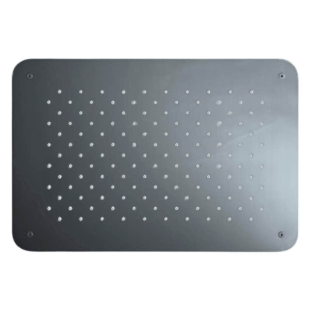 Tapwell ZSOF092 Taksil 370x250mm Black chrome Tapwell Dusjtilbehør TA-9422990