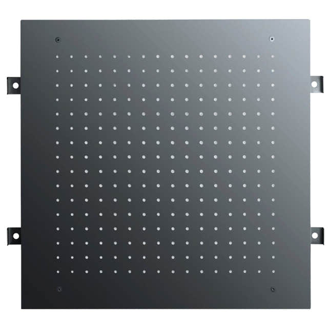 Tapwell ZSOF095 Taksil 500x500mm for innfelling i tak Black chrome Tapwell Dusjtilbehør TA-9423017