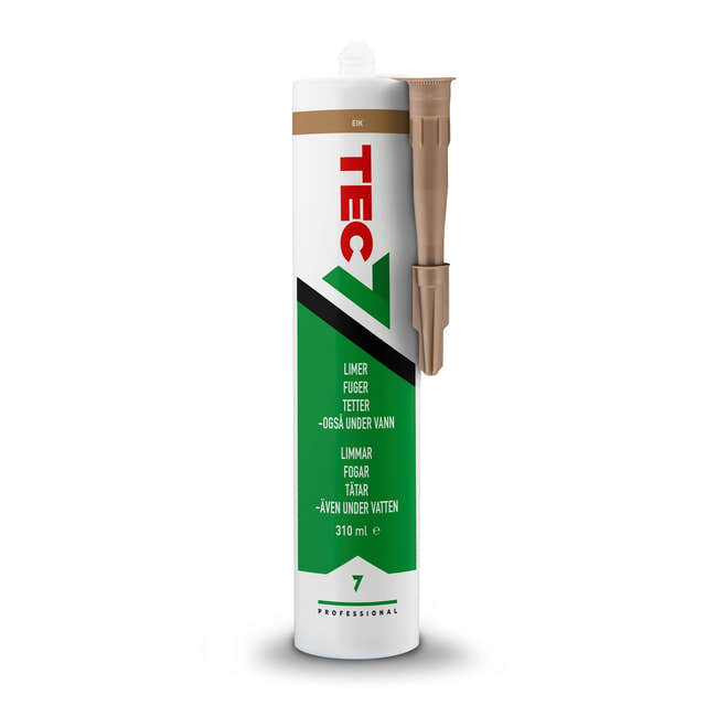 Tec7 Universal Lim og Fugemasse Eik Tec7 Silikon og lim AH-326666