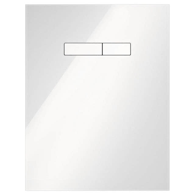 TECElux Wc Terminal Øvre Glassplate Hvit Tece Innbyggingssisterne TE-6122404