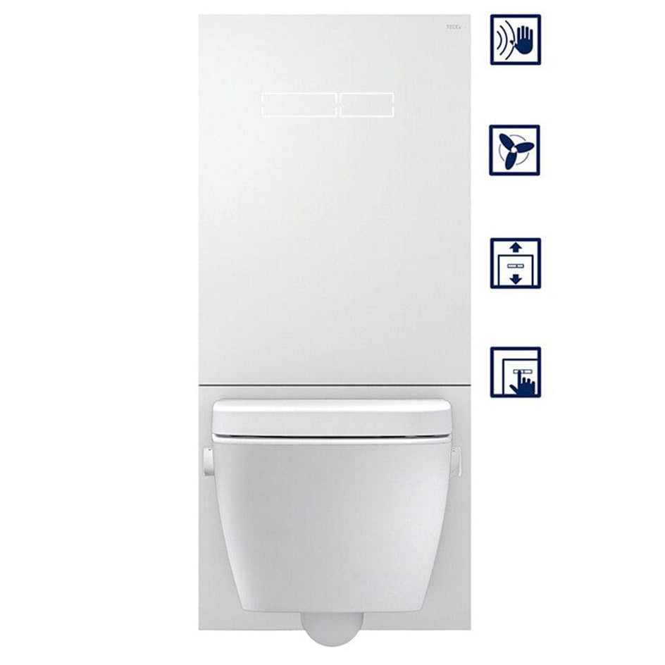 TECElux Wc Terminal Øvre Glassplate Sen Touch - bevegelsessensor Tece Innbyggingssisterne