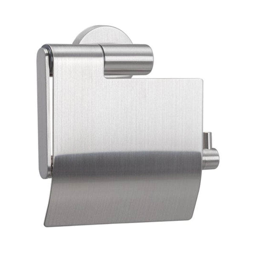 Tiger Boston toalettpapirholder med lokk Matt krom Tiger Toalettrullholder CO-T309132
