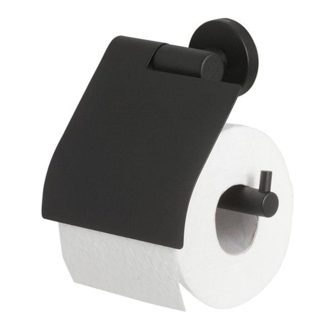Tiger Boston toalettpapirholder med lokk Tiger Toalettrullholder