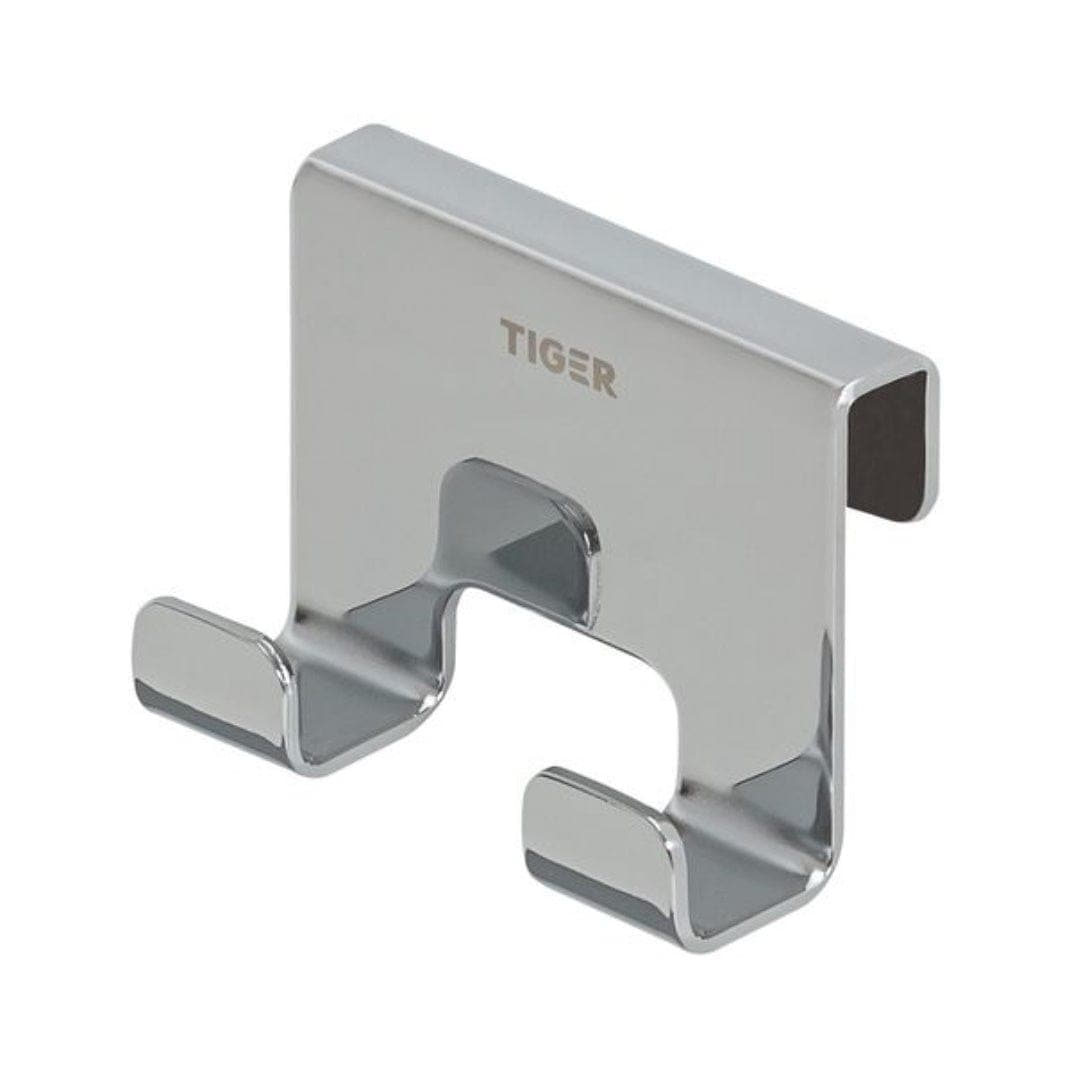 Tiger Caddy krok for glassvegg 6-8 mm Krom Tiger Knagger CO-T140133