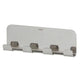 Tiger Colar krokrekke blankpolert Krom Tiger Knagger CO-T314733