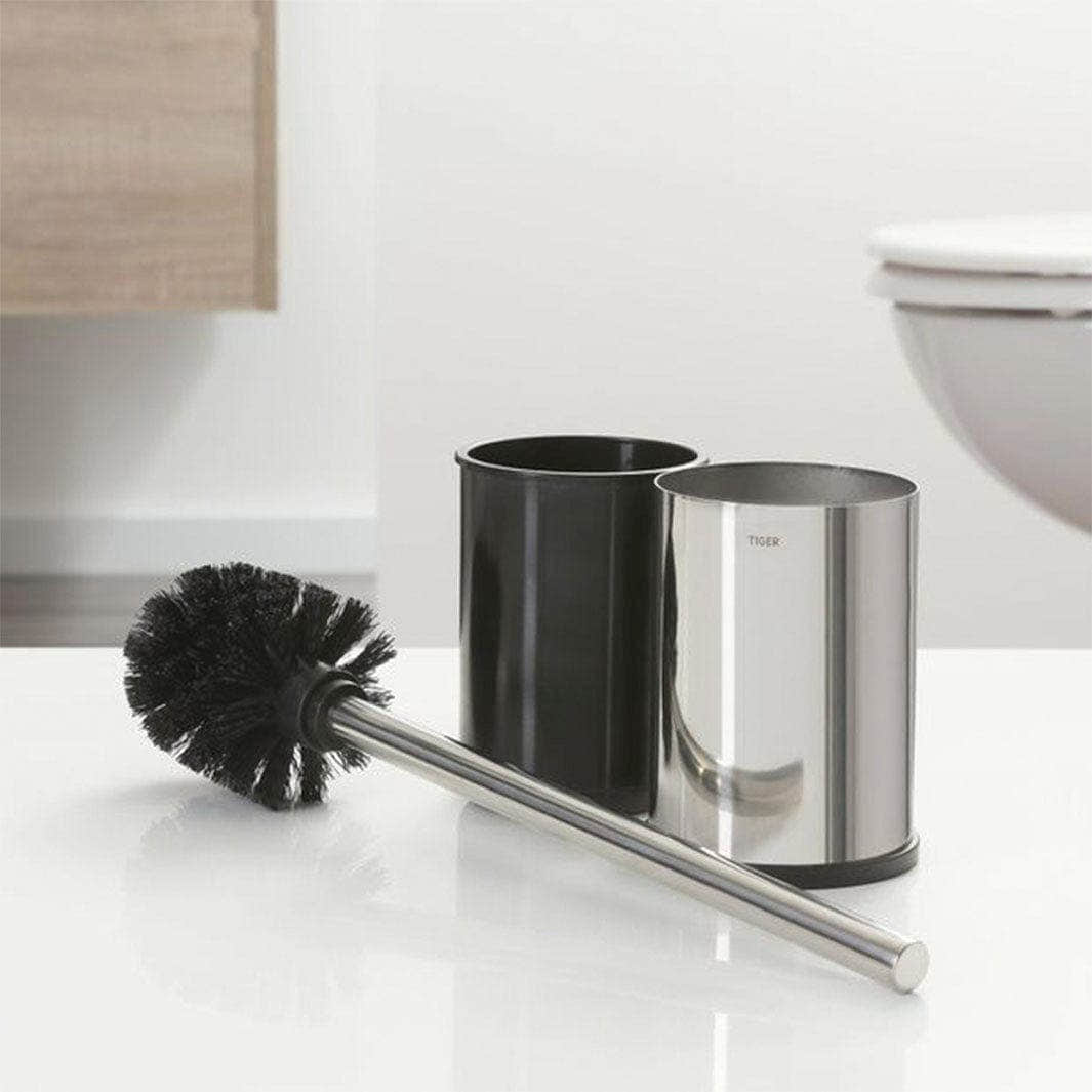 Tiger Colar toalettbørste frittstående blankpolert Krom Tiger Toalettbørste CO-T314933