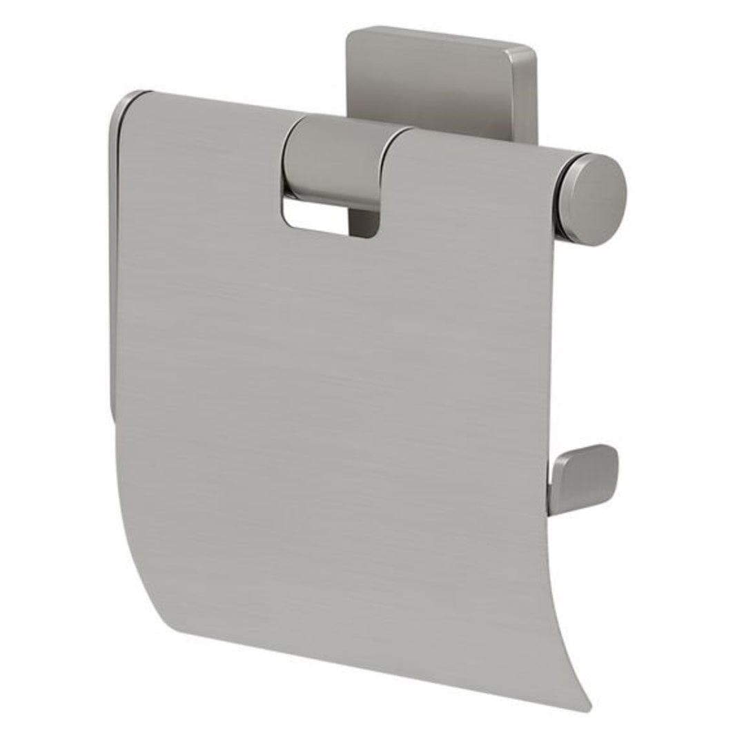 Tiger Dock toalettrullholder med lokk Matt krom Tiger Toalettrullholder CO-1324130946