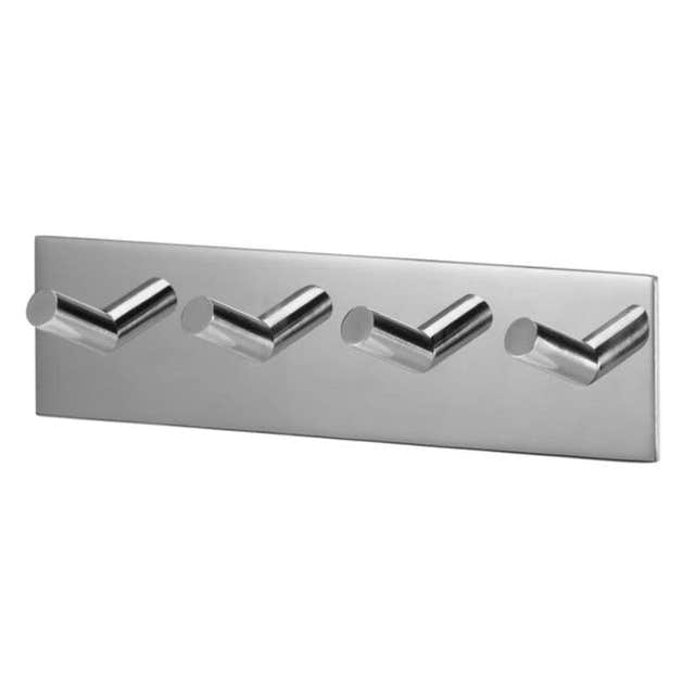 Tiger Square krokrekke 4 selvklebende Krom Tiger Knagger CO-1509730346
