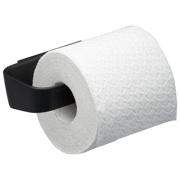 Tiger Tess Toalettrullholder uten lokk Svart matt Tiger Toalettrullholder CO-T329012