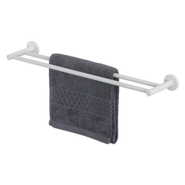 Tiger Urban håndklestang 60 dobbel matt hvit Hvit Tiger Håndkleholder CO-1316230146