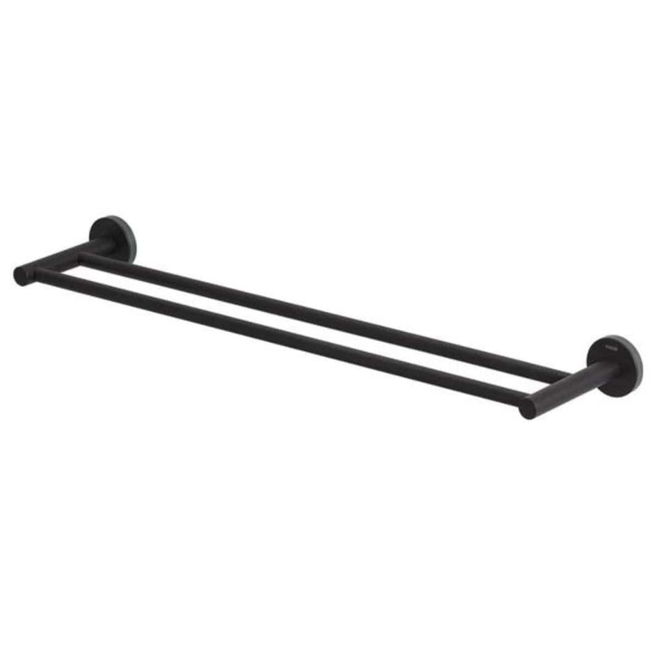 Tiger Urban håndklestang 60 dobbel matt sort Svart matt Tiger Håndkleholder CO-1316230746