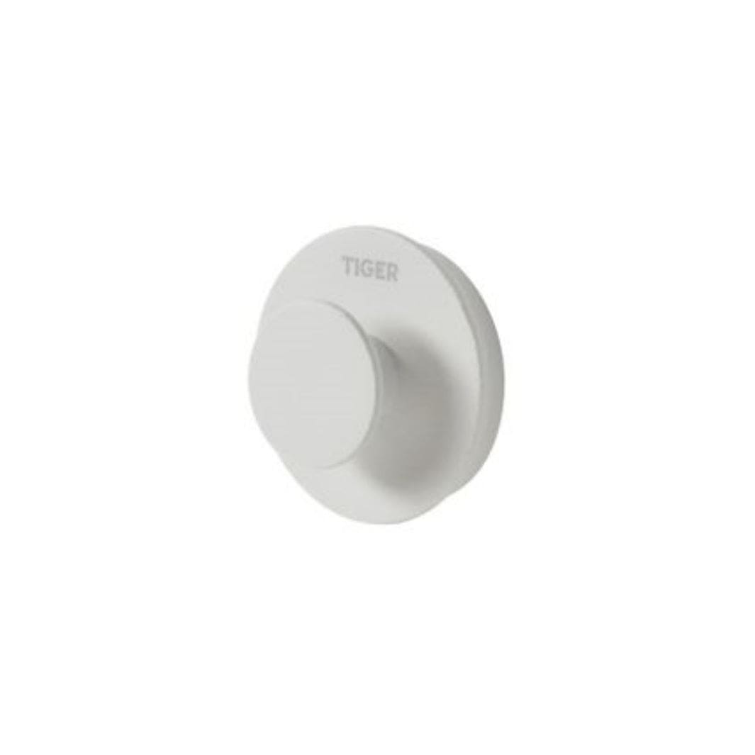 Tiger Urban krok liten - selvklebende Hvit matt Tiger Knagger CO-T317001