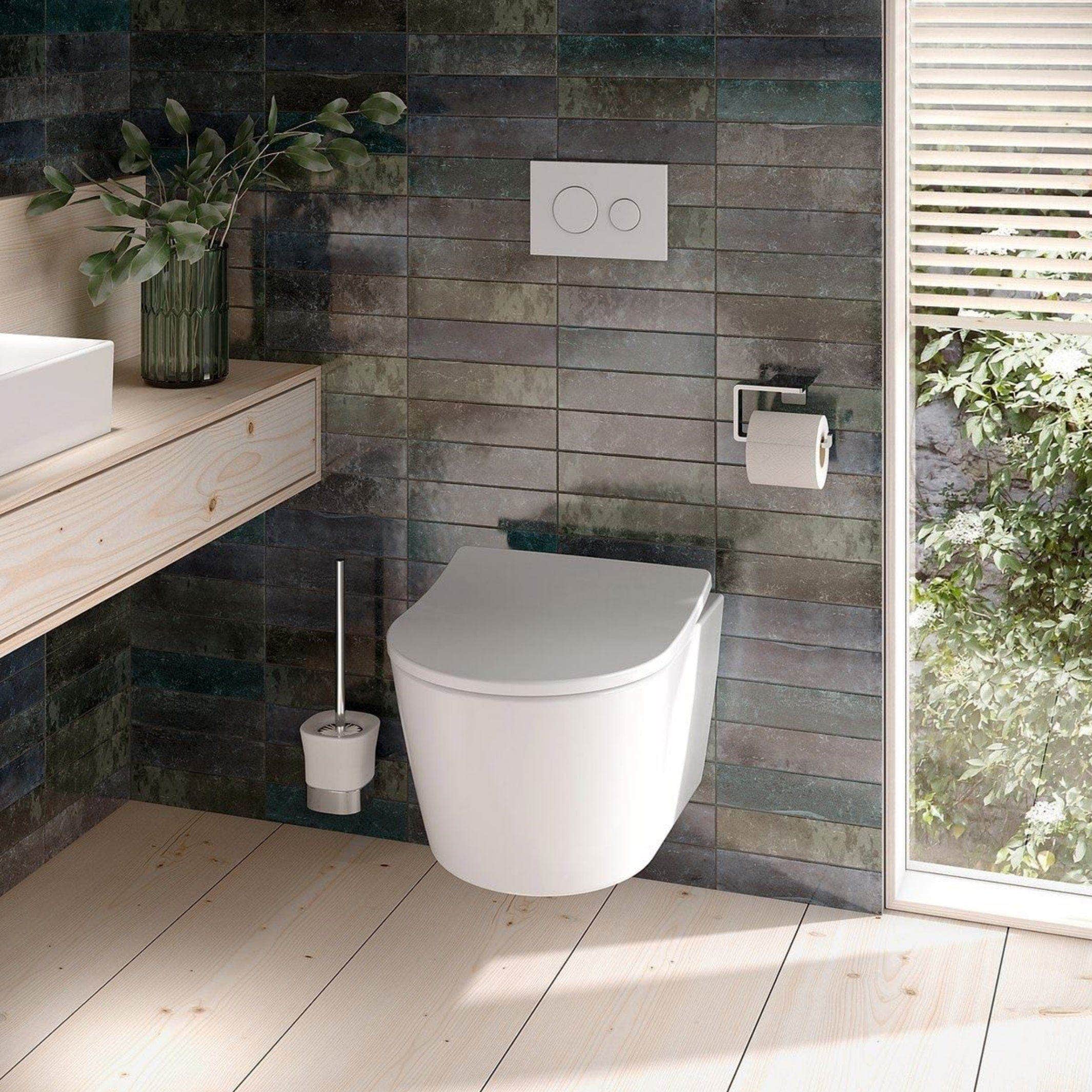 Toto RP Compact Veggskål Rimless u/sete - vegghengt toalett Hvit Toto Vegghengt toalett KO-CW554Y