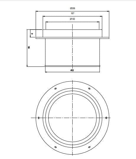 Vieser Forhøyningsring 25-88mm - trebjelkelag og påstøp Vieser Forhøyningsring GRO-3410865
