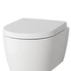 VikingBad Aida Kompakt Standard Toalettsete hvit - Soft-close Hvit VikingBad Toalettsete VB-005553