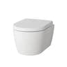 VikingBad Aida Kompakt Veggskål med soft-close sete - vegghengt toalett Hvit / Standard VikingBad Vegghengt toalett VB-113635