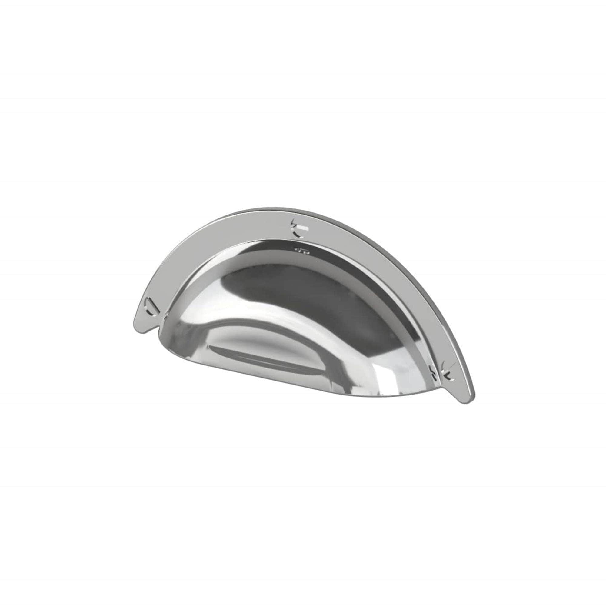 VikingBad Håndtak Skål Universal - B95xH38xD18mm Krom VikingBad Knotter og håndtak VB-009603-01