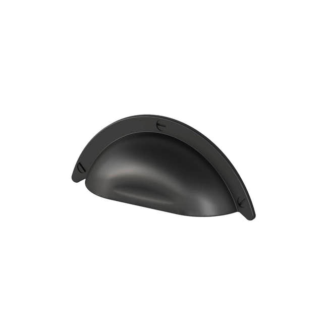 VikingBad Håndtak Skål Universal - B95xH38xD18mm Svart VikingBad Knotter og håndtak VB-009603-02
