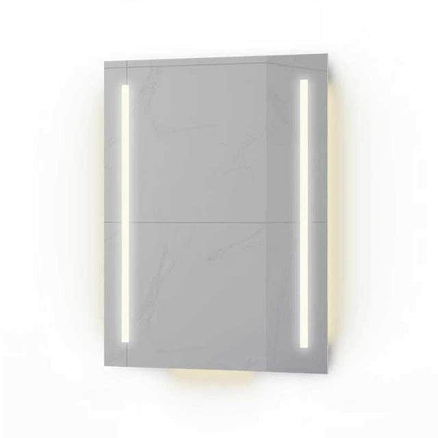 VikingBad Ida Speil m/LED og Stikkontakt 60cm VikingBad Baderomsspeil VB-111535