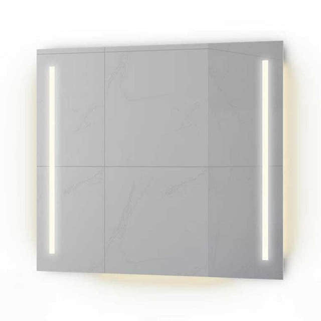 VikingBad Ida Speil m/LED og Stikkontakt 90cm VikingBad Baderomsspeil VB-111537