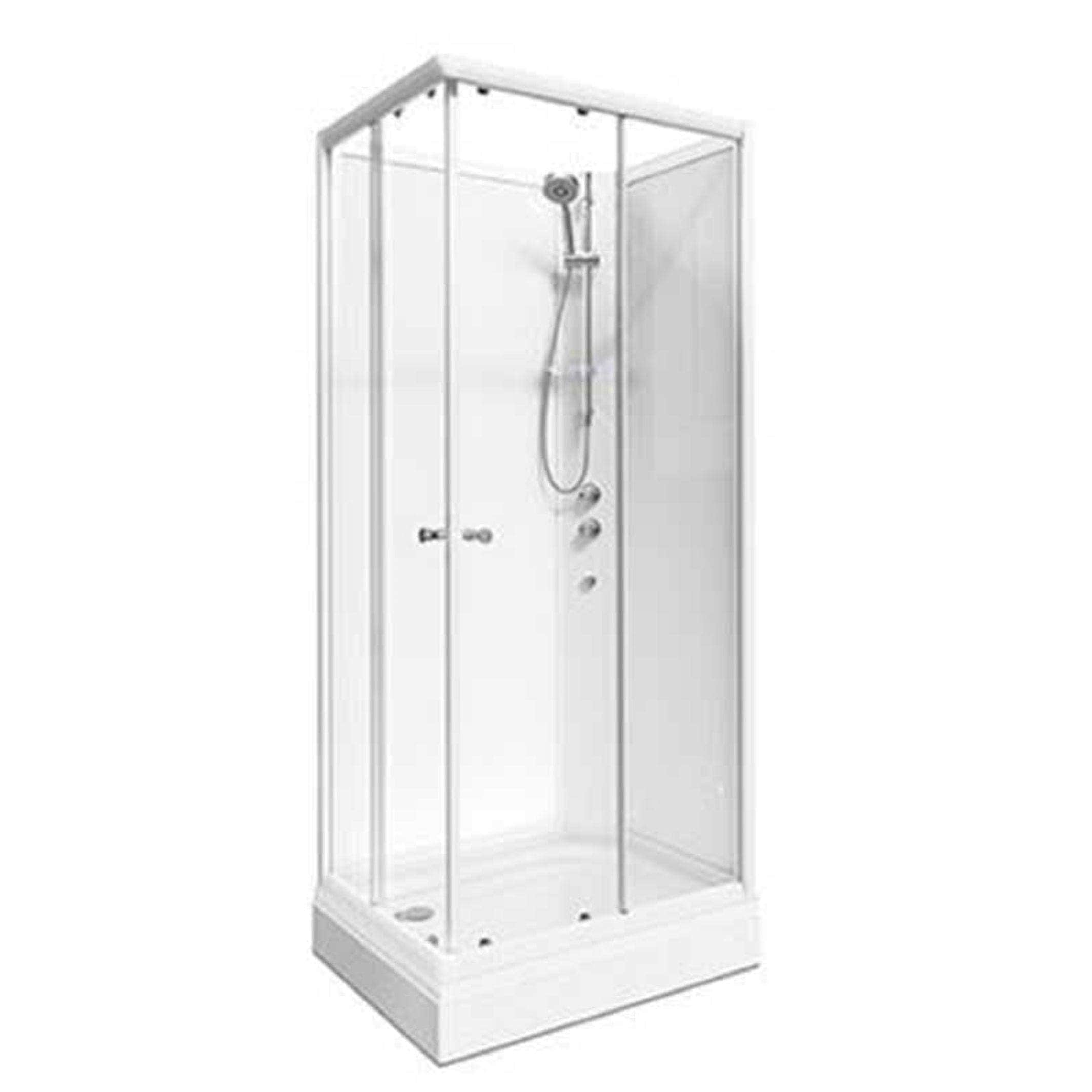 VikingBad Kiev Dusjkabinett Rett H210cm VikingBad Dusjkabinett