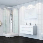 OUTLET: Vikingbad Kiev Dusjkabinett Rett H210cm