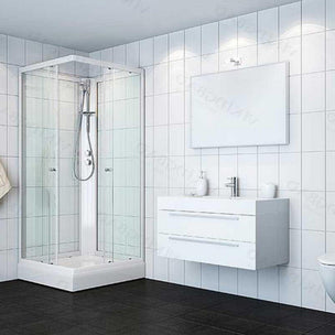 OUTLET: Vikingbad Kiev Dusjkabinett Rett H210cm