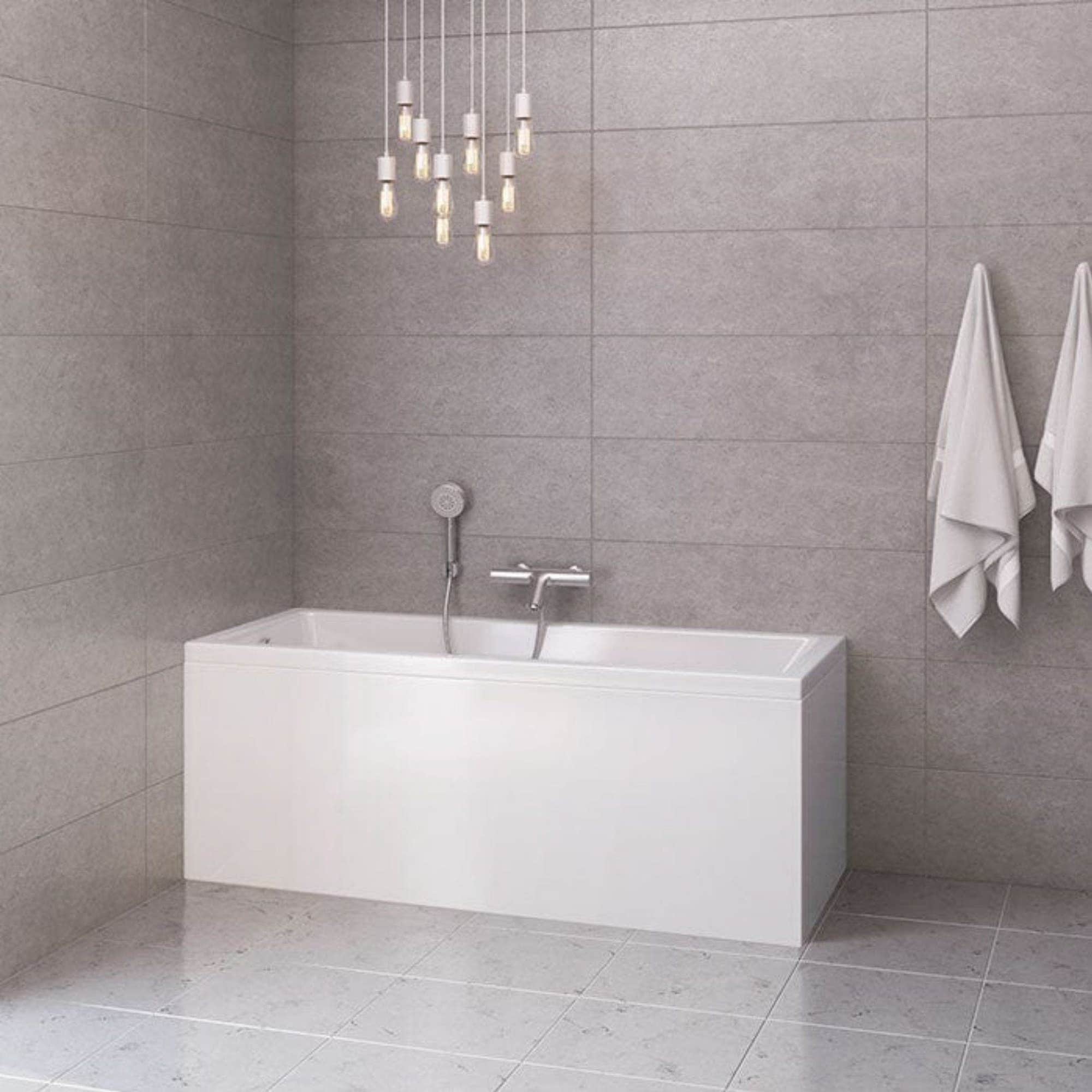 VikingBad Kvadrat 150/160/170 Endepanel - universal VikingBad Paneler VB-106461