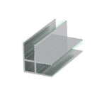 Vikingbad LIAM Hjørneprofil 90° for 6mm glass H192,7cm