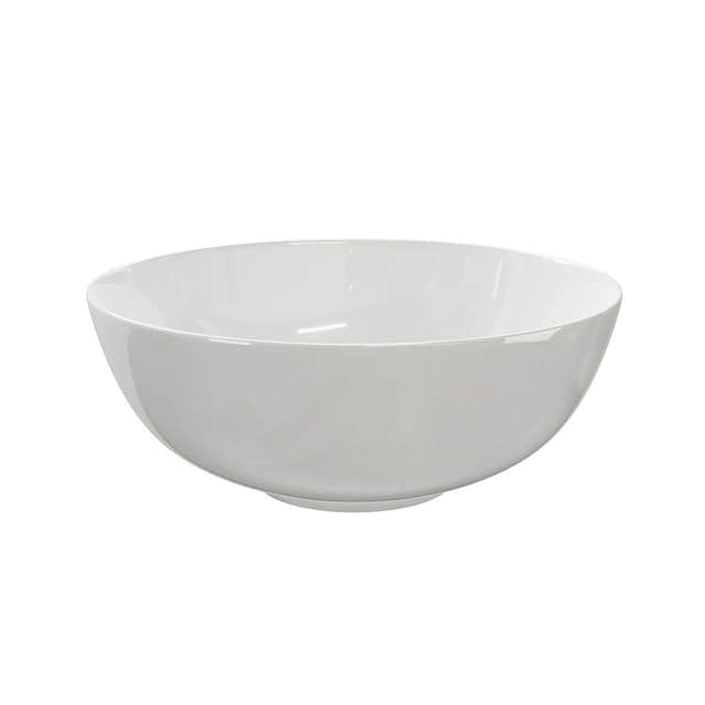 VikingBad Mina Bolleservant Ø38cm Hvit høyglans VikingBad Bolleservant VB-006234-01