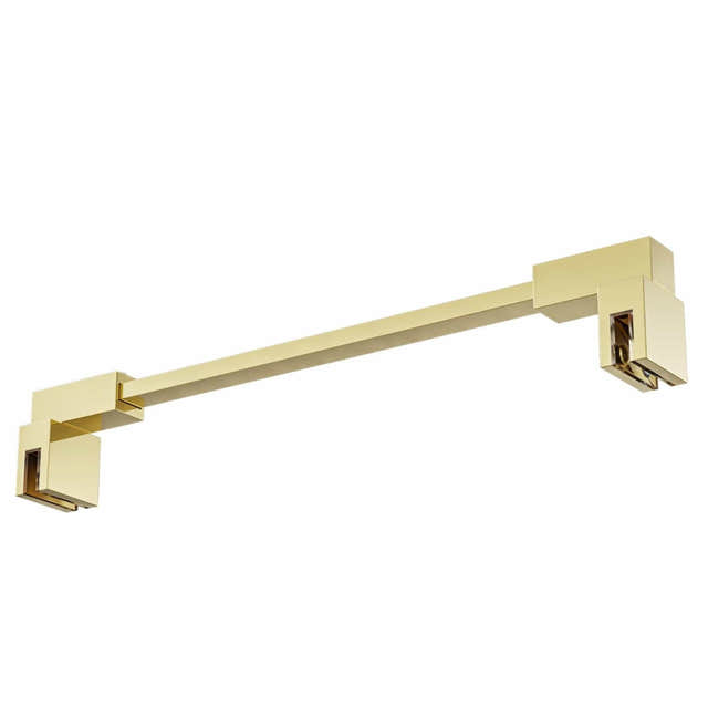VikingBad Støttestag 6/8mm glass-glass 120cm Gull VikingBad Støttestag VB-003850-03
