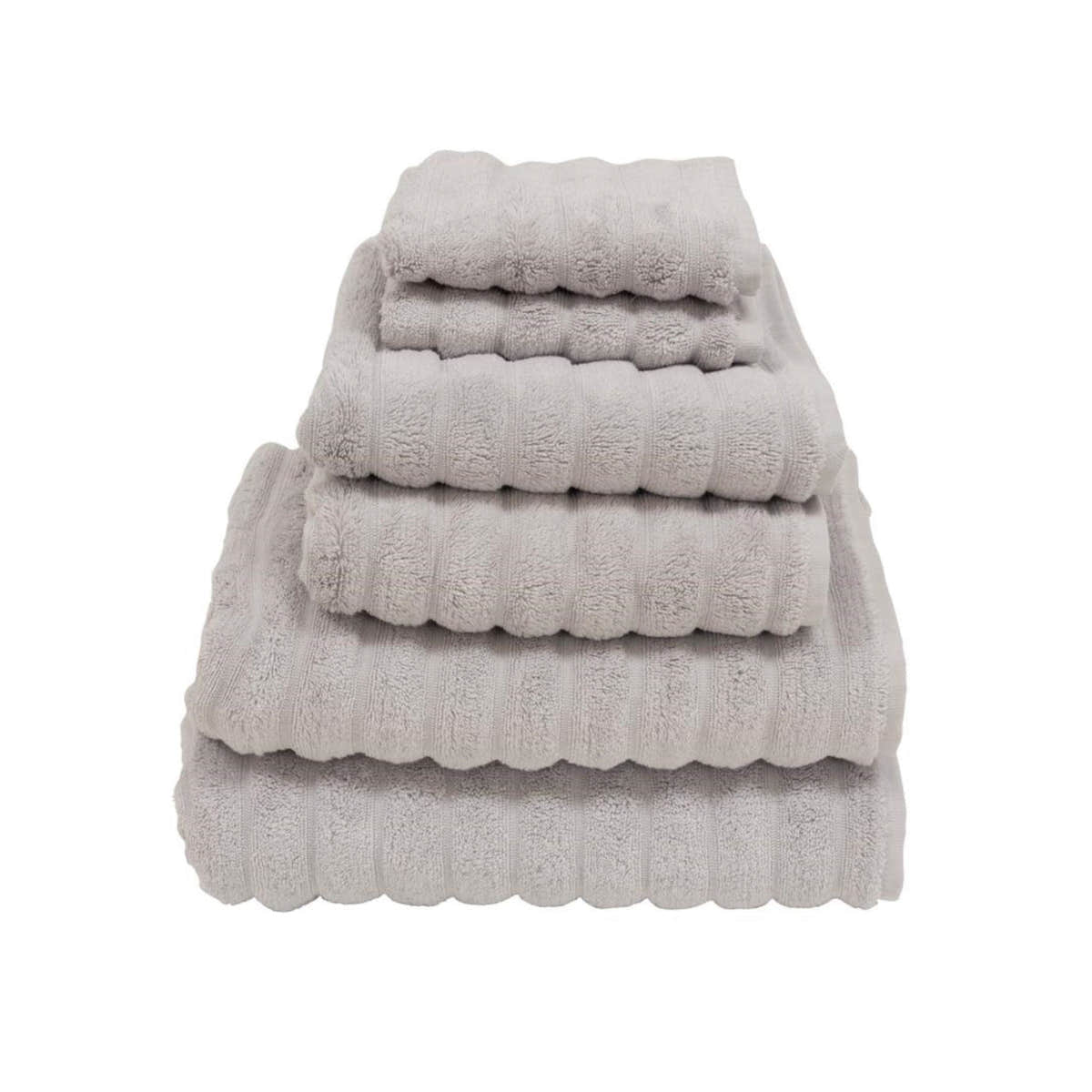 VikingBad Ultramyk Dusjhåndkle 70x140cm - 2stk pr pakke Lys grå VikingBad Håndklær VB-113131