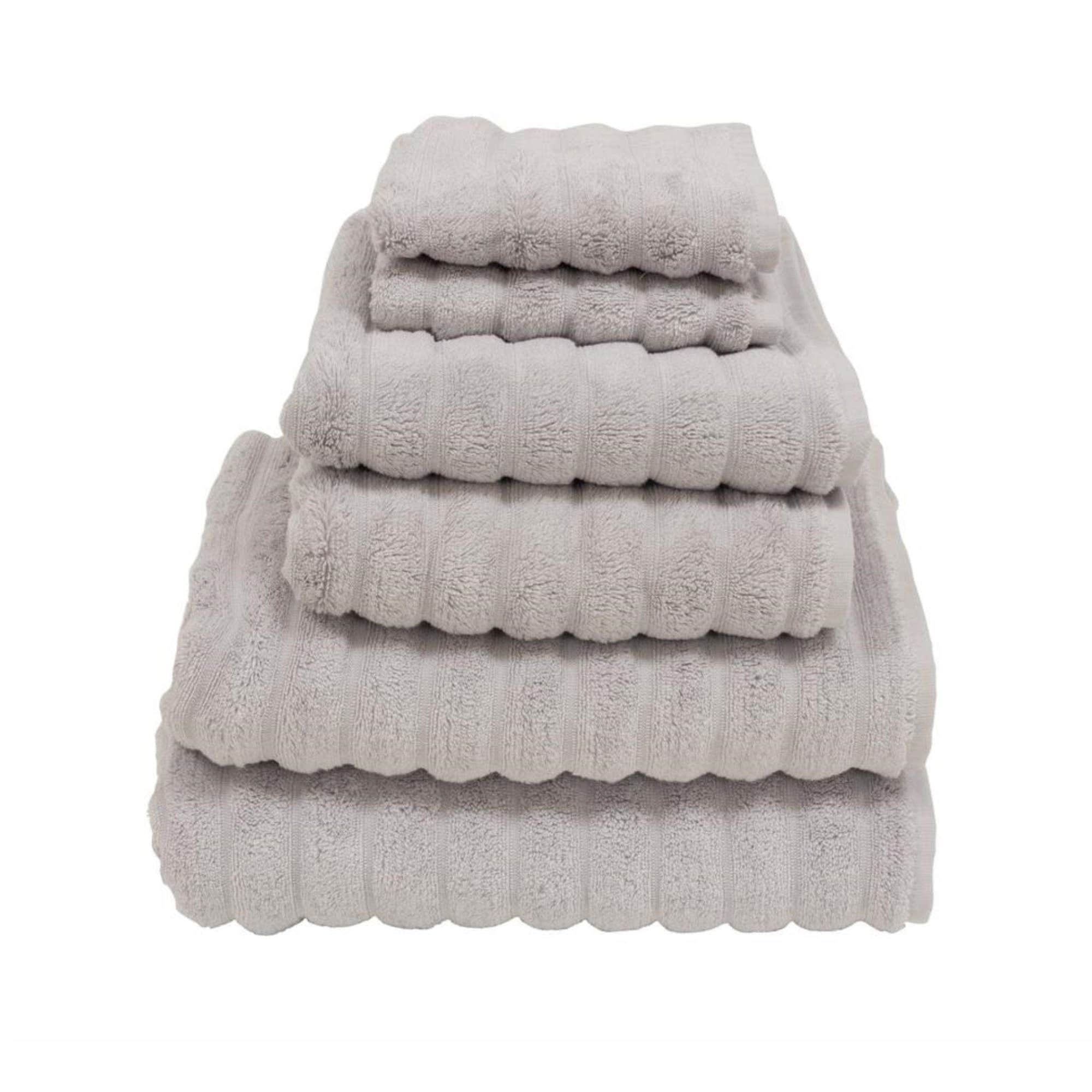 VikingBad Ultramyk Håndkleklut 30x30cm - 4stk pr pakke Lys grå VikingBad Håndklær VB-113120