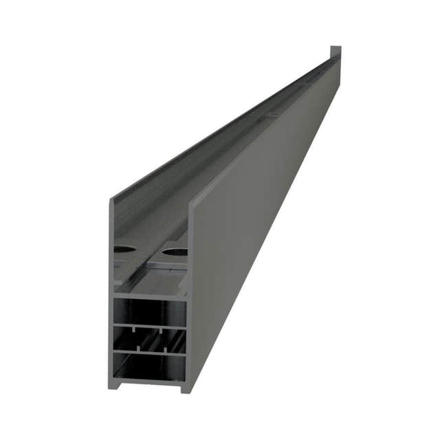 VikingBad Utfellingsprofil +25mm Liam Dusjdør H195cm Sølv VikingBad Veggprofil VB-001448