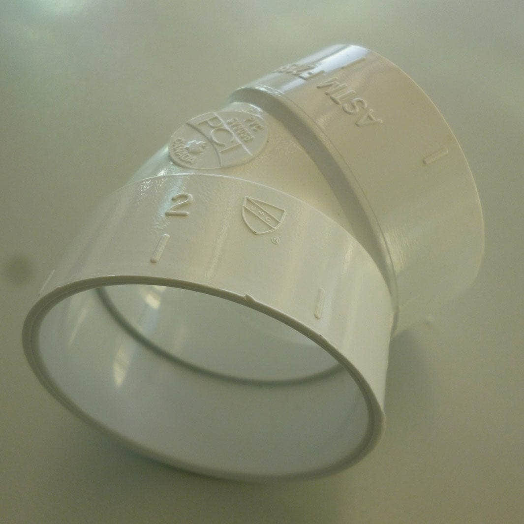 Villavent Ø51mm Bend 45° Villavent Rør og tilbehør SY-12295