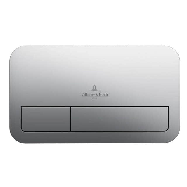 Villeroy & Boch ViConnect E200 Trykkplate Matt krom Villeroy & Boch Betjeningsplate og trykknapper VIL-6026005