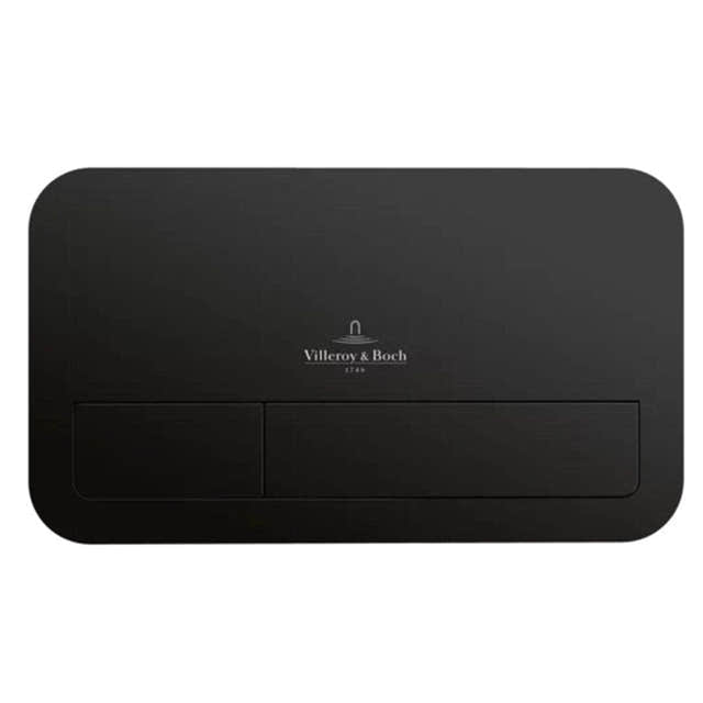 Villeroy & Boch ViConnect E200 Trykkplate Svart matt Villeroy & Boch Betjeningsplate og trykknapper VIL-922490AN