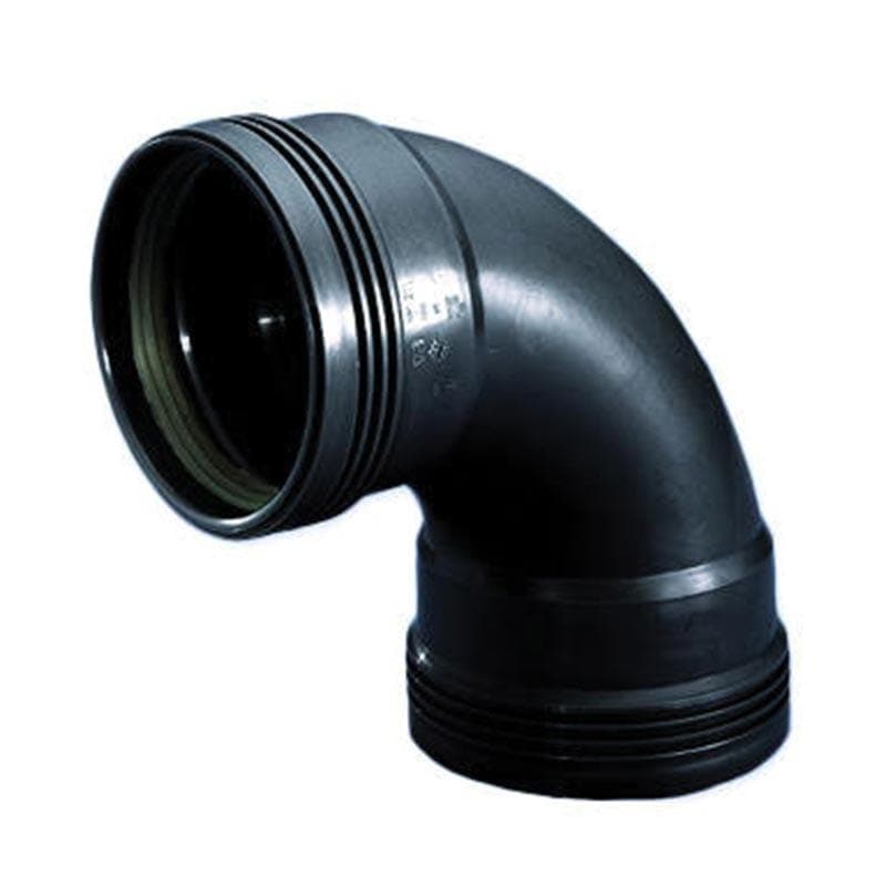 Wafix Plus Langbend PP 88,5° Ø75-110mm 75mm / 88,5° Wavin Bend AH-2215375