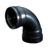 Wafix Plus Langbend PP 88,5° Ø75-110mm 75mm / 88,5° Wavin Bend AH-2215375